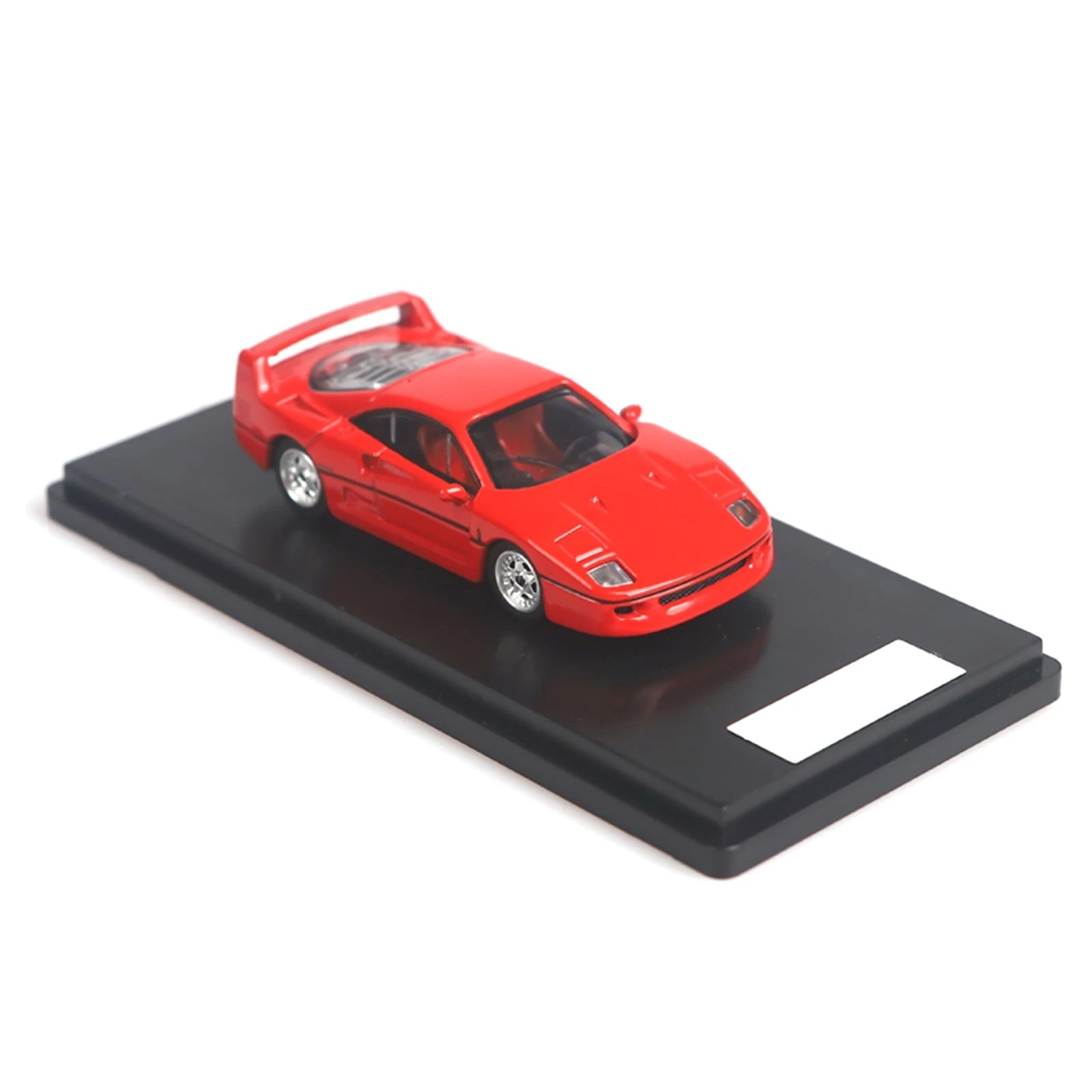 2.8in 1/64 Scale For Ferrari F40 Red Model Finished Vehicle Model Toy