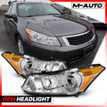 Chrome Amber Corner Headlight Lamps for Honda Accord