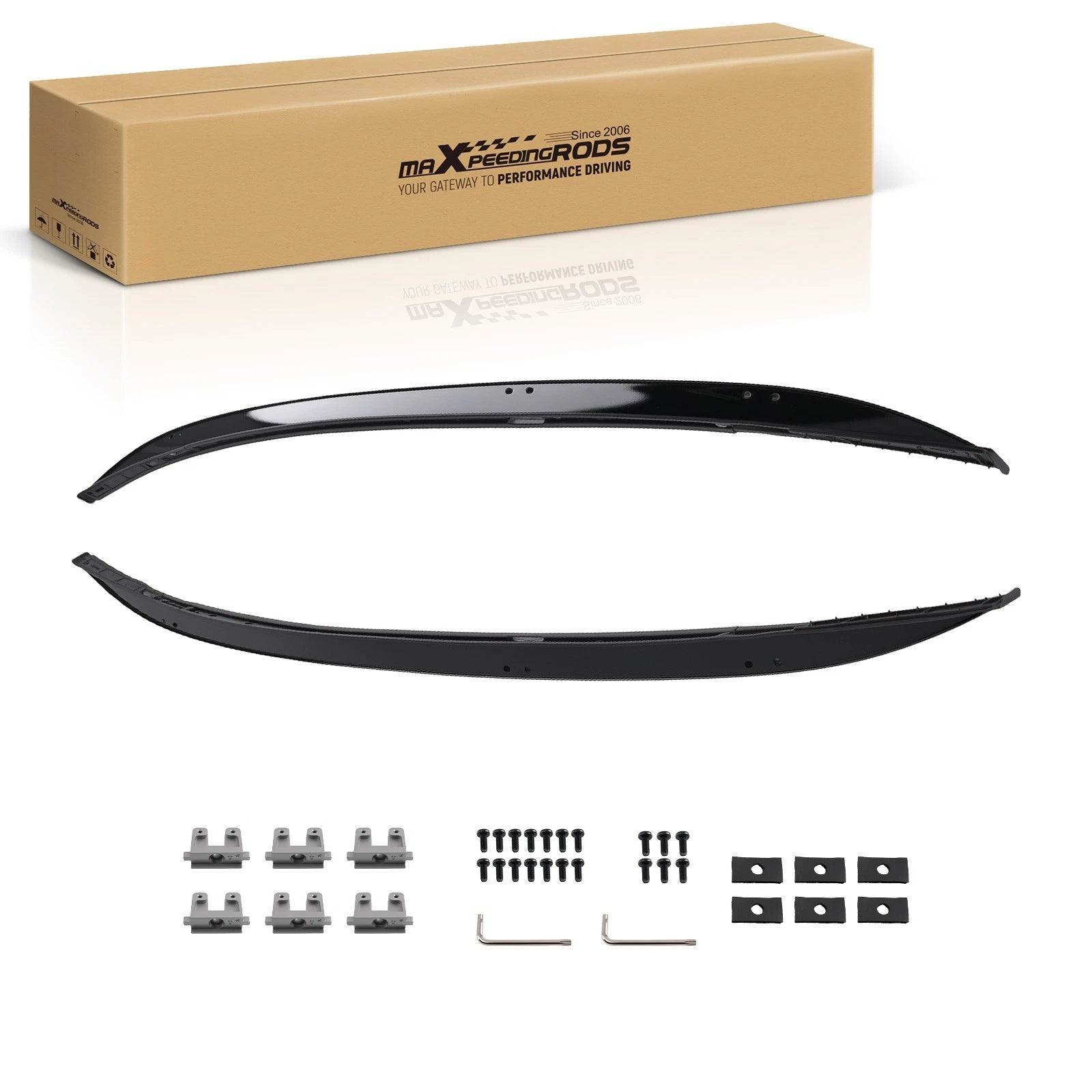 2PCS Roof Rack Side Rails For Mazda CX-30 CX30 2020-2025 Cargo Bars Luggage