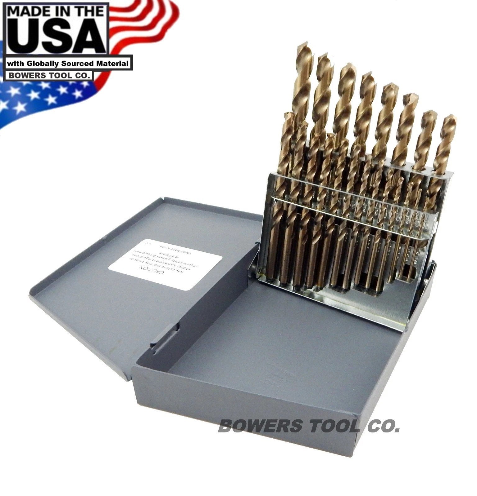 Norseman 21pc COBALT M42 Drill Bit Set