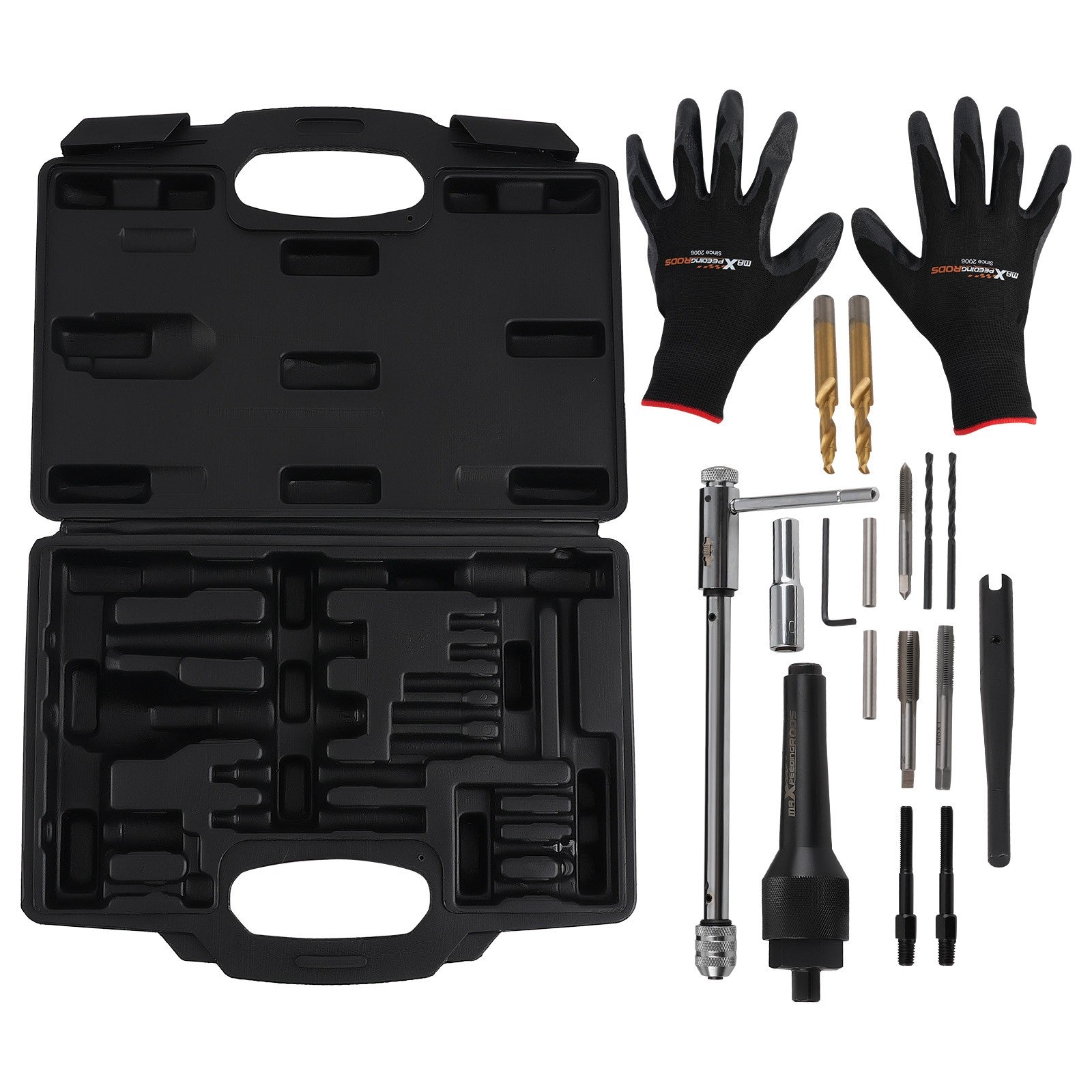 Damaged Glow Plug Removal Remover Tool Kits 16x 8mm 10mm Glow Plugs