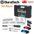 Duratech 1/4" 3/8" Mechanics Tool Set Socket Set Accessories Set Sae