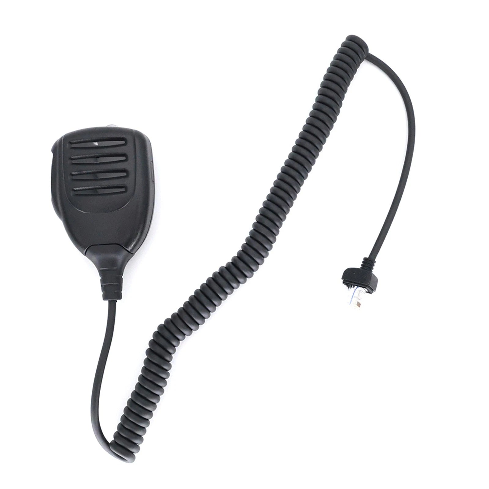 Hm-152 Microphone Speaker 8-pin Coil Cord Ptt For Icom V8000 F6061
