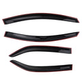 Vent Window Visor for Kia Forte Sedan 2009-2013 Adhesive 2.5mm 4Pcs Set