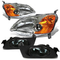 Chrome Housing Head Light Amber Side Marker+tinted | Built Supply Co