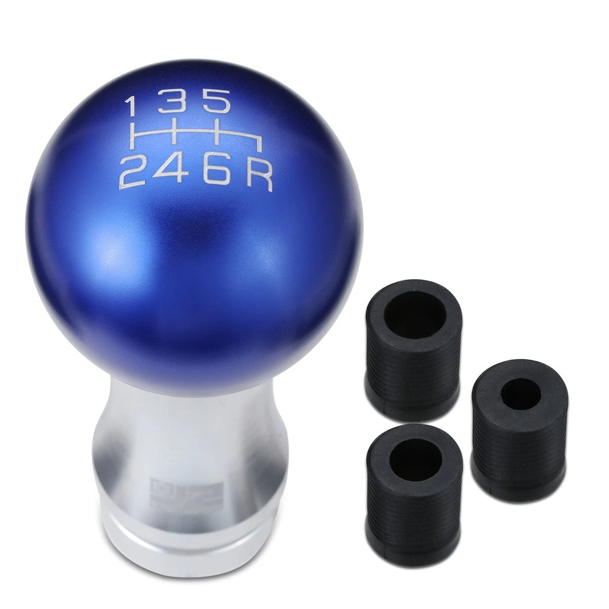 2-piece 48mm 6-speed Mt Aluminum Blue Silver Shift