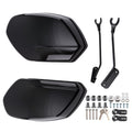 Easy On/Off Gloss Black Saddlebags for Harley Low Rider ST FXLRST
