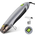 Workpro Heat Gun, 400W Mini Hot Air Gun With Reflector Nozzle Gray