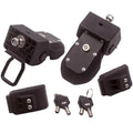 2Pcs Front Hood Latch Locking Catch with Key for Wrangler JL JLU 2018-2019