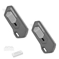 WORKPRO 2PIECE GRAY Safe Ceramic Box Cutter Small with Extra Blades Quick Change