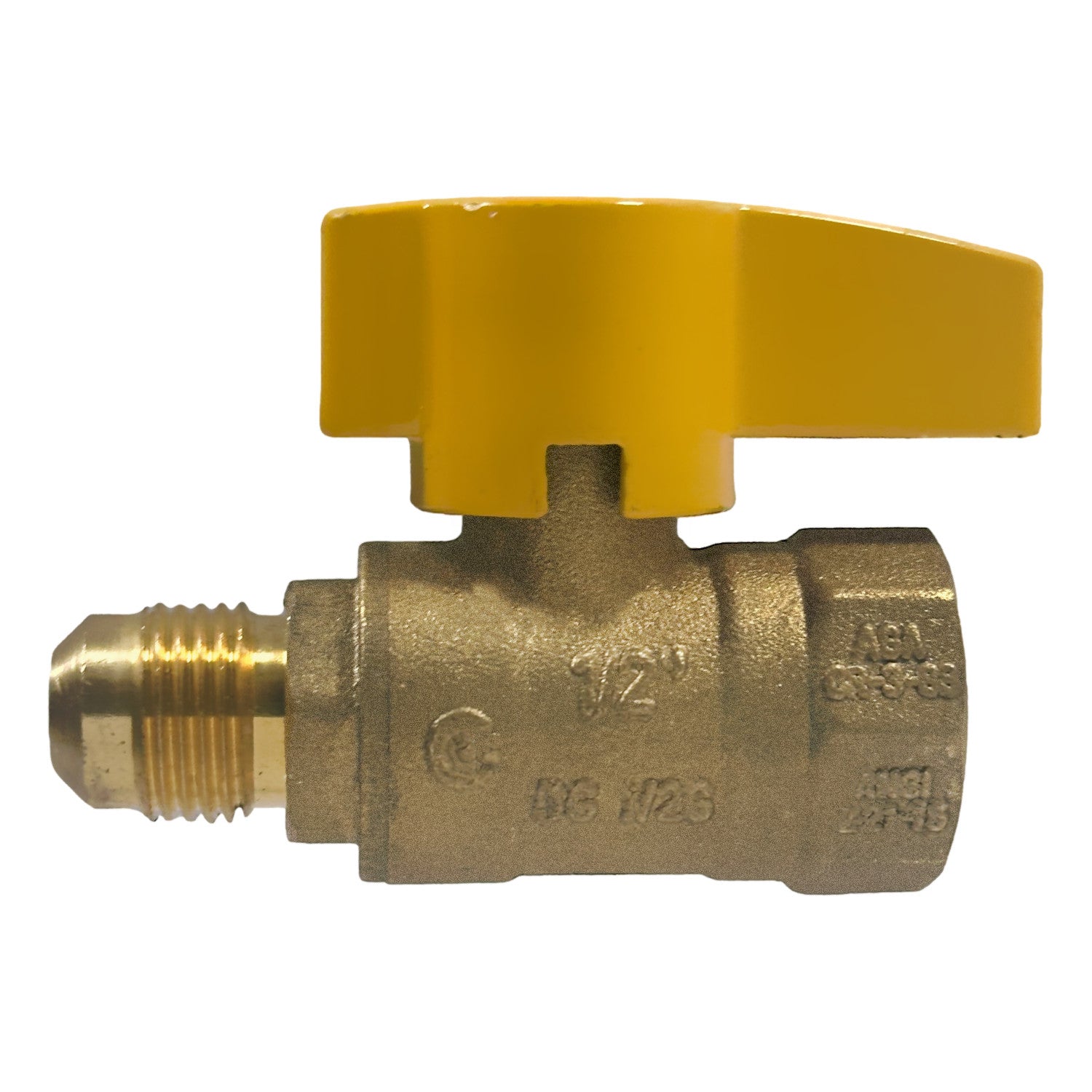 XFITTING 3/8" Flare x 1/2" IPS Gas Ball Valve