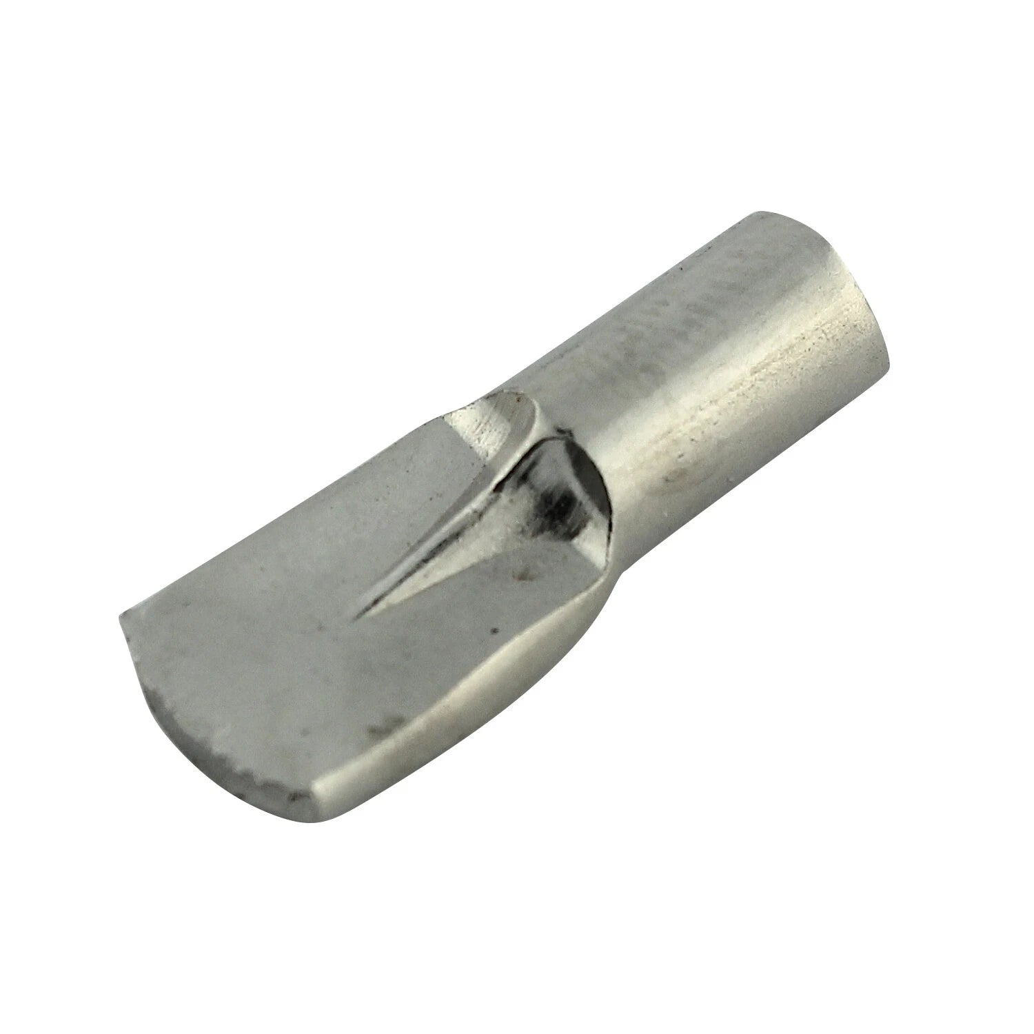 100 Pack 5mm Shelf Pin With Fin Stop Spoon Shaped Cabinet Support