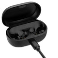 Black Charging Compartment Storage Charging Case For Jabra Elite 7