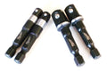 4pcs Milwaukee 1/4" & 3/8" Shockwave Impact Driver Power Extension Socket Bits by Milwaukee