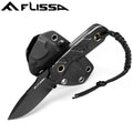 Flissa Fixed Blade Knife 7" Full Tang Hunting Knife Tactical Knife