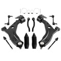 10x Front Lower LH RH Control Arms Sway Bar Links for 2007-2014 Edge Lincoln MKX