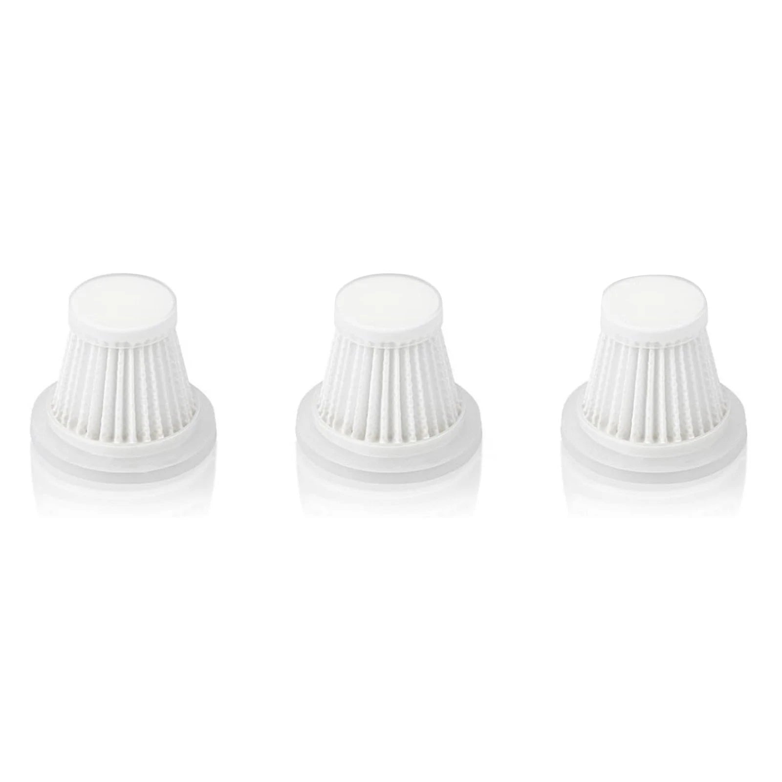 3pk Washable Handheld Vacuum Hepa Filters For Car Desk Auto Vacuum