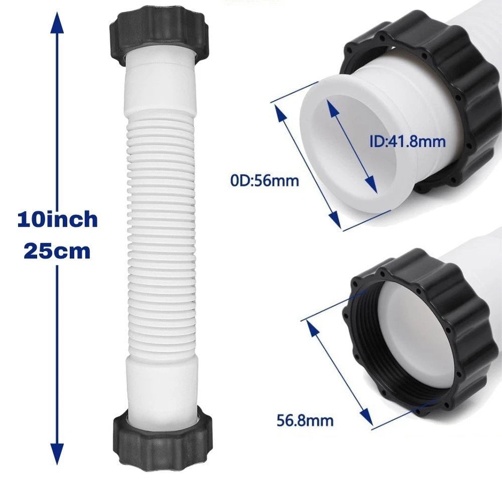 Pe Hose 25 Cm 1.5 Inch For Intex Filter Pump And Saltwater Pool
