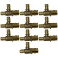 XFITTING 3/4" x 1/2" PEX-A Tee 10 Pack