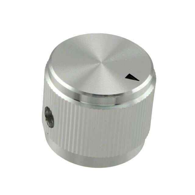 Knurled Metal Control Knob 0.250