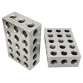 2-4-6 Blocks Matched Pair 23 Holes 0.0003 Precision Machinist Set Up