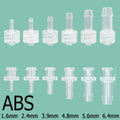 Luer Lock Connector 1.6-6.4mm Male Female Thread Hose B