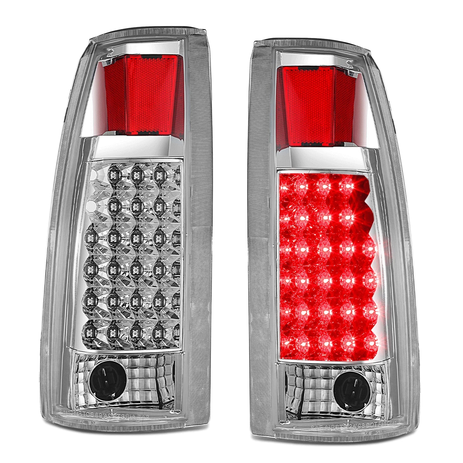 For 1988-1998 Chevy C10 Suburban Silverado Led Tail | Built Supply Co