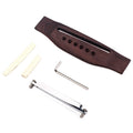 Durable Guitar String Bridge Shaft Saddle Nut Set For Steel String
