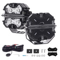 5" Led Work Light Pod White Amber Drl Off Road Driving Light 178W