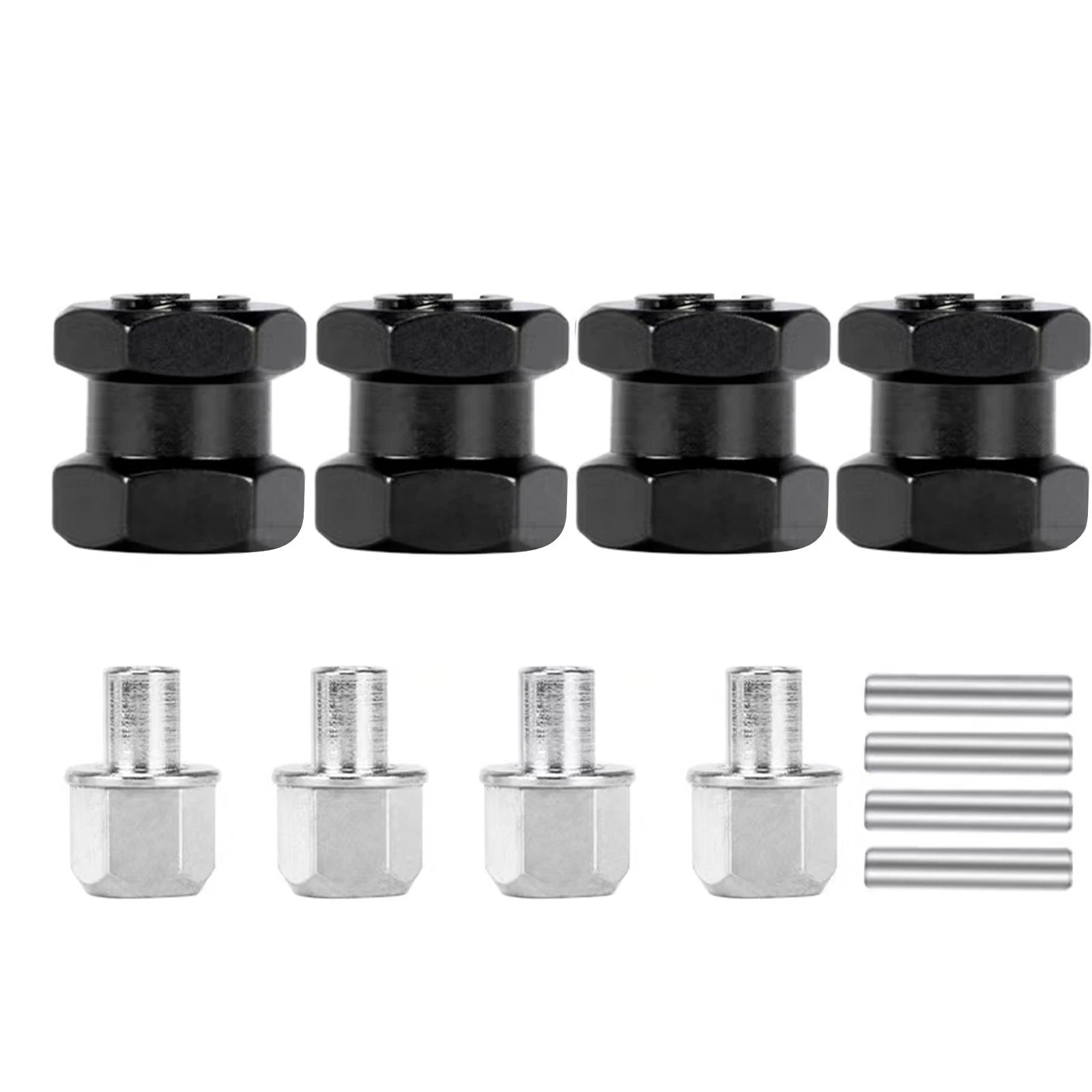 12mm Extended Widen Hex Wheel Hub Adapter For Axial D90 Ax10 F350