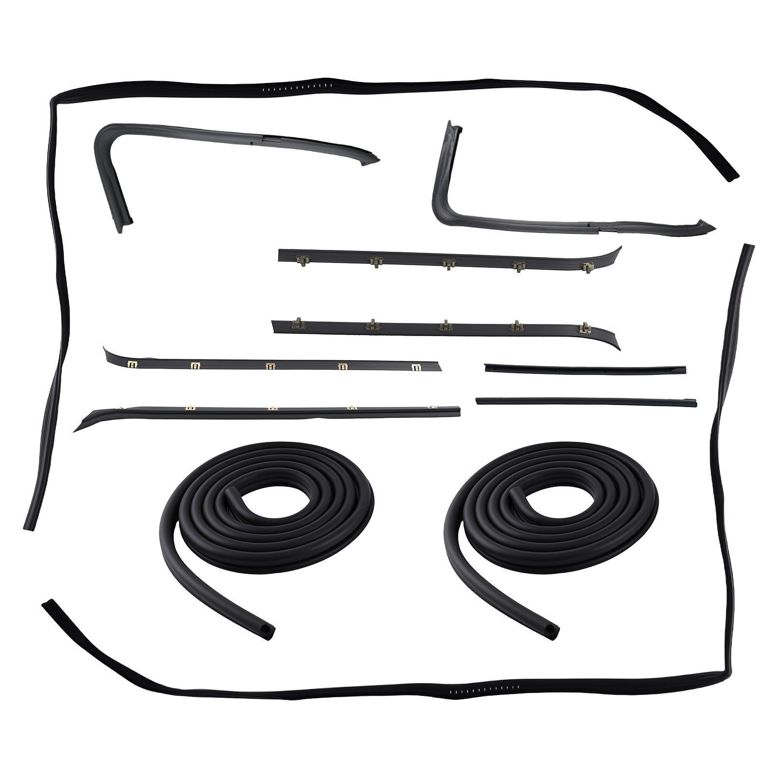 Door Seal Set for Chevrolet C10/K10 1973-1980 1AWSX00503 Left Right