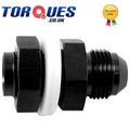 An -12 An12 12an Fuel Cell Tank Bulkhead Fitting Black