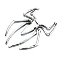 Diy Auto Logo Car Sticker Metal Badge Emblem Spider Shape 3d Car