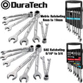 DURATECH 1/4 Inch Drive Socket Set 20 Pieces by DURATECH