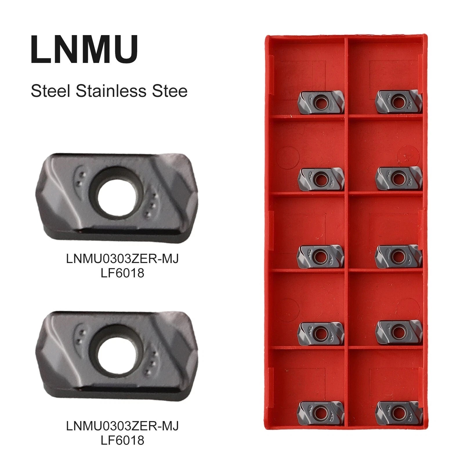 Insert For Lnmu0303 C16 Kit Feed Milling Inserts | Built Supply Co
