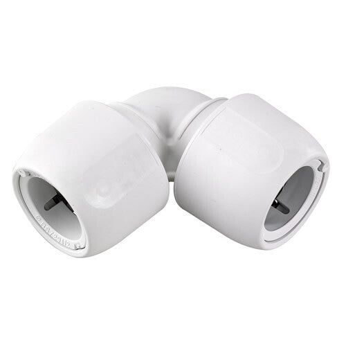 Hep20 Push-Fit Plastic 22mm Elbow