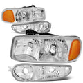 Fit 01-07 Gmc Sierra/yukon Denali Pair Chrome/amber | Built Supply Co