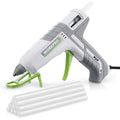 WORKPRO 60/100W Dual Temp Hot Glue Gun Full Size Glue Gun 10PC 7/16" Glue Sticks
