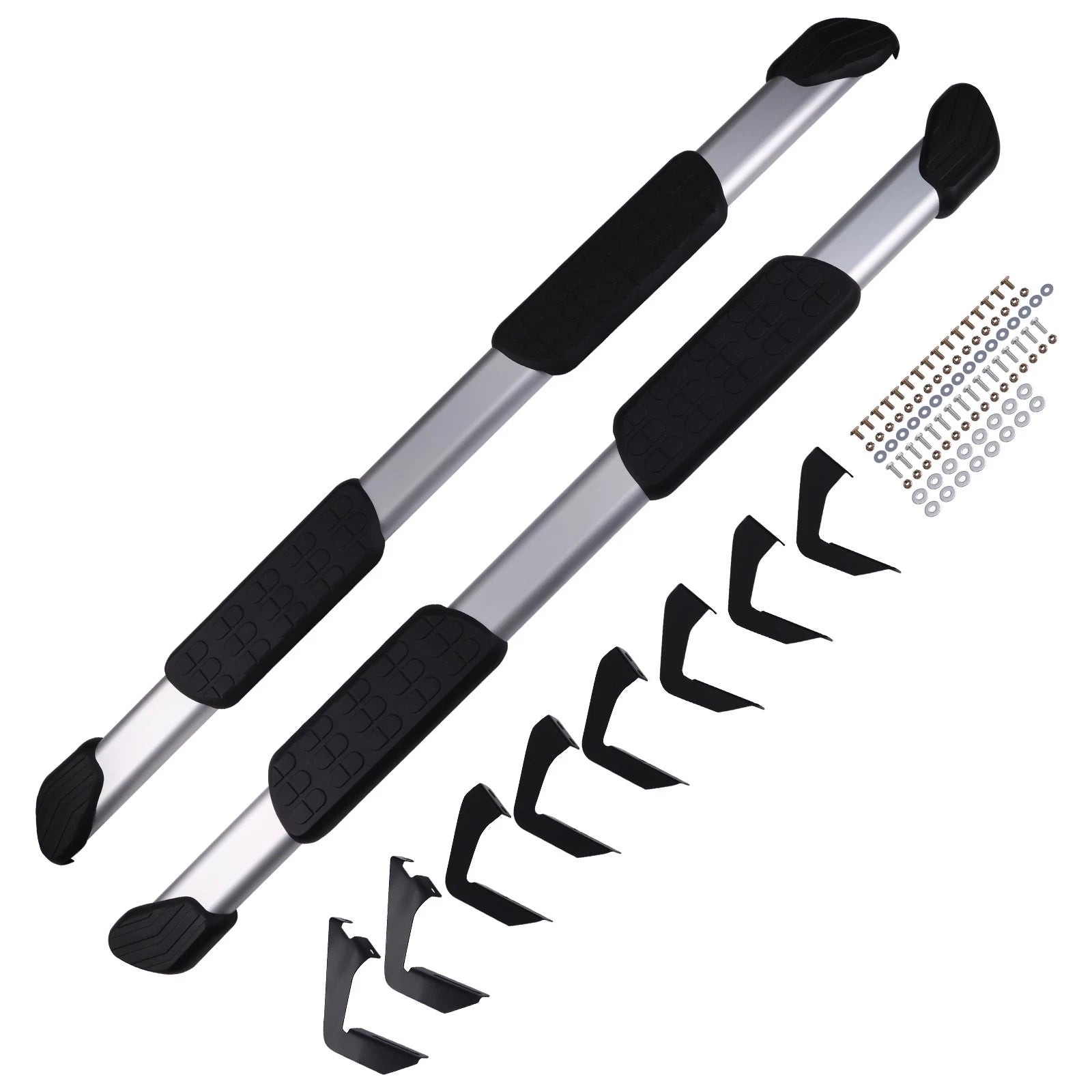 Anti-Slip Side Steps Running Boards for Toyota Tundra Double Cab 07-2021