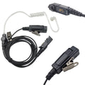 Push-to-talk Earpiece Headset For Motorola Xpr3300 3500 Xir P6600