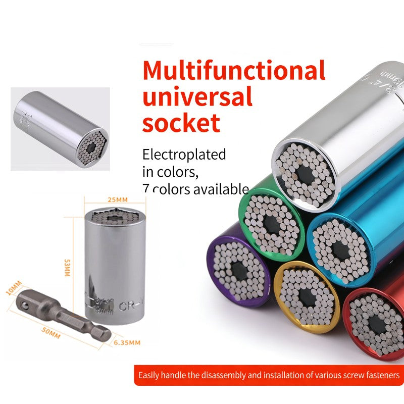 Universal Socket Wrench Magic Grip 7-19mm