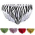 Stripe Briefs For Men Soft Low Rise Stretch Underwear Narrow Side
