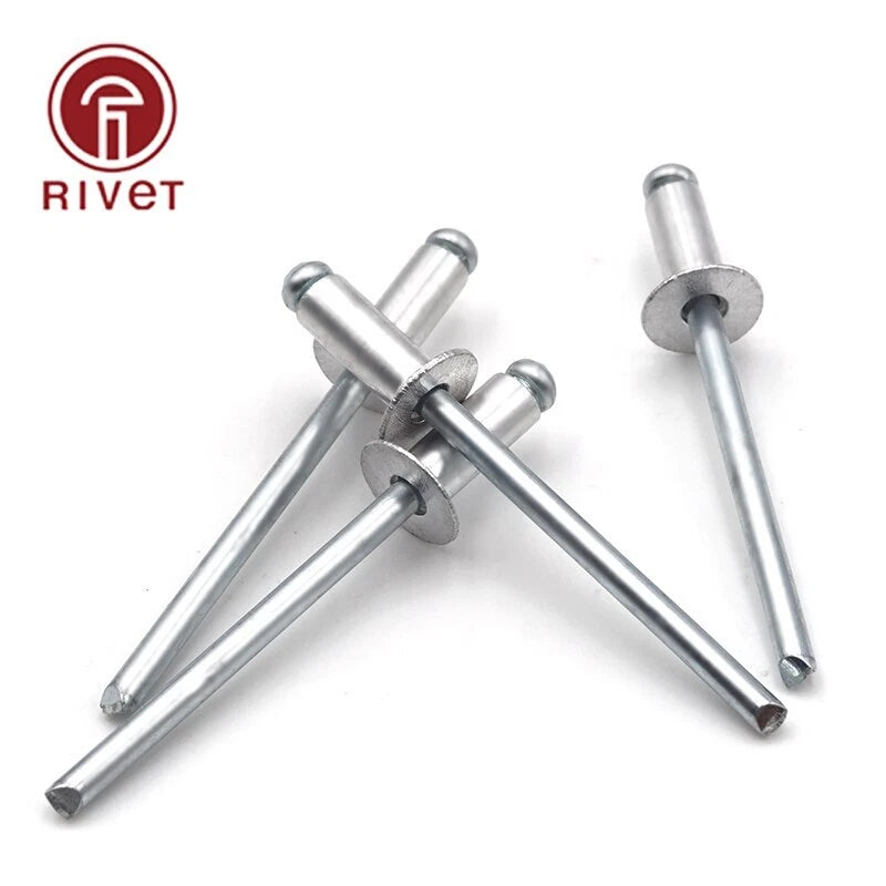 M4.0*20 M4.0*25 Aluminium Steel Countersunk Head Rivets Nail Pop