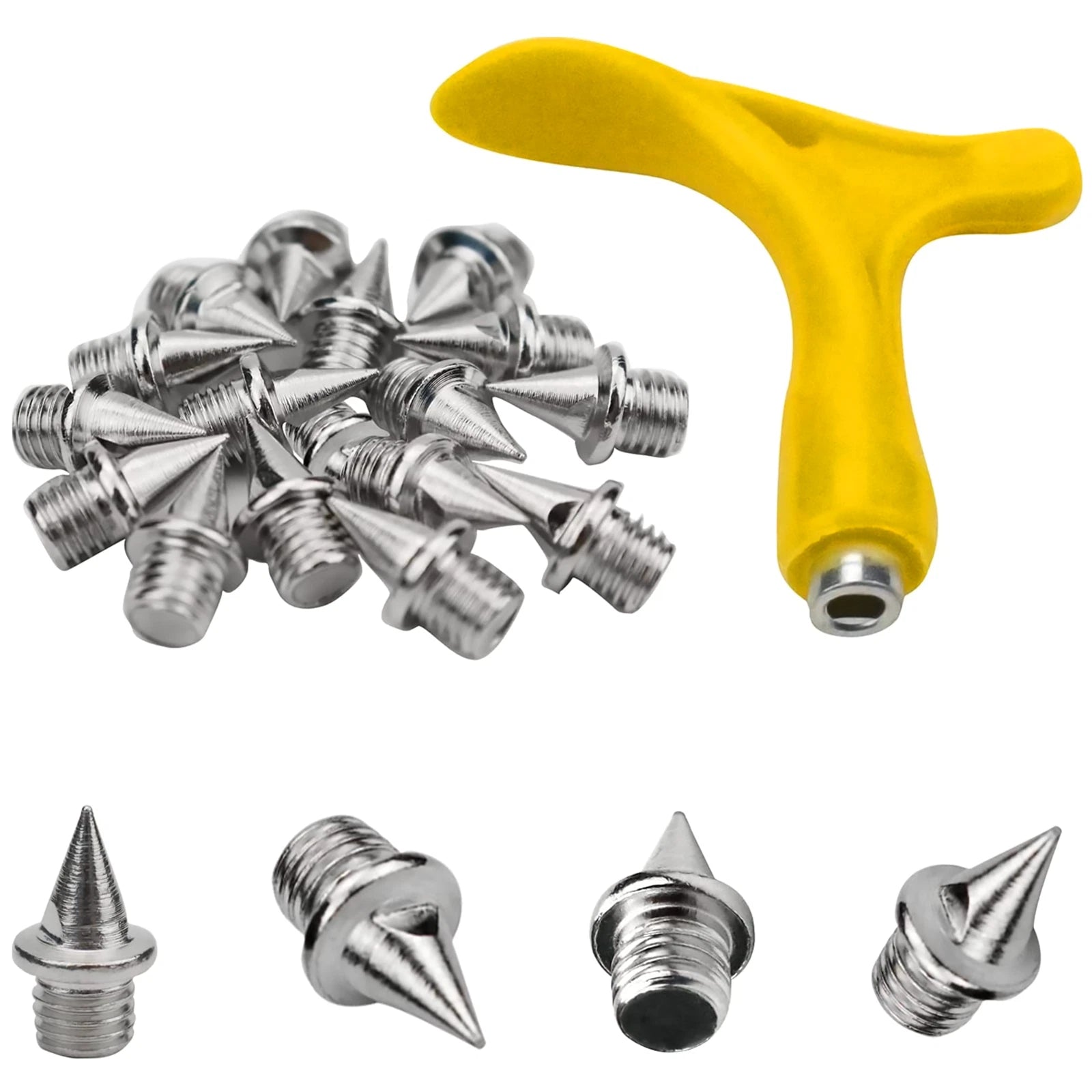 Set 7mm Track Spikes Stainless Wear-resistant Shoe Spikes Replacement