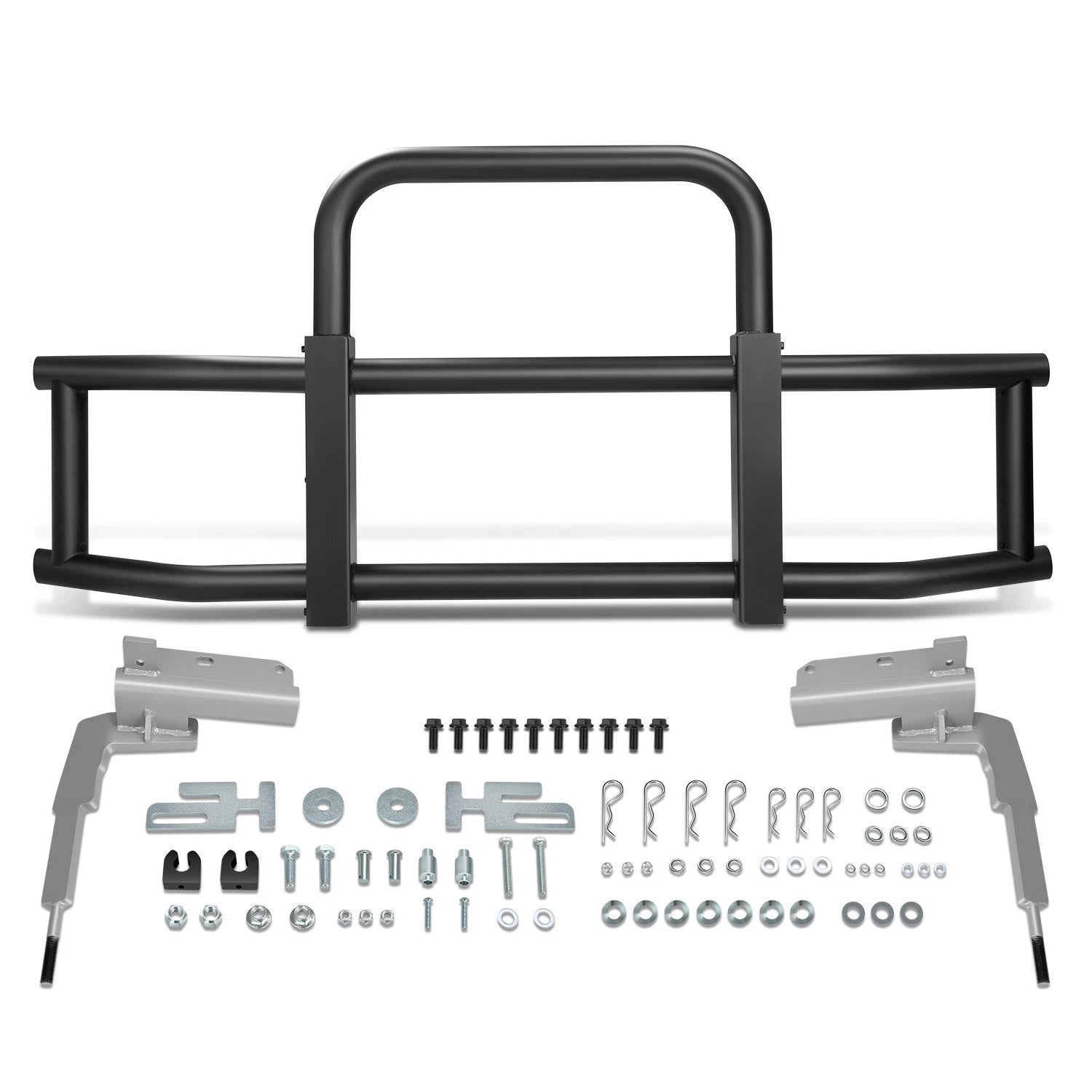 Fit 18-23 Freightliner Cascadia Black Front Tubular | Built Supply Co