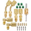 R410a Safe Adapter Kit Mini Split Adapter 5/16 To 1/4 Coupler