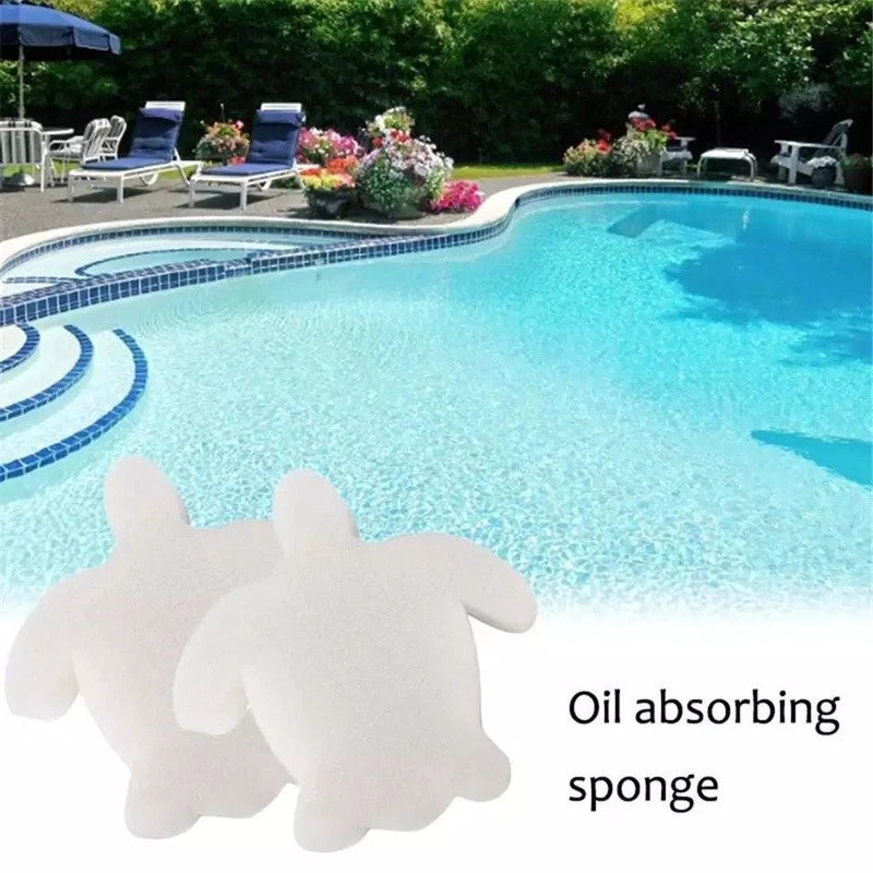 Spa Dirt Scum Oil Absorbing Sponge Cute Turtle Sponge Swimming Pool