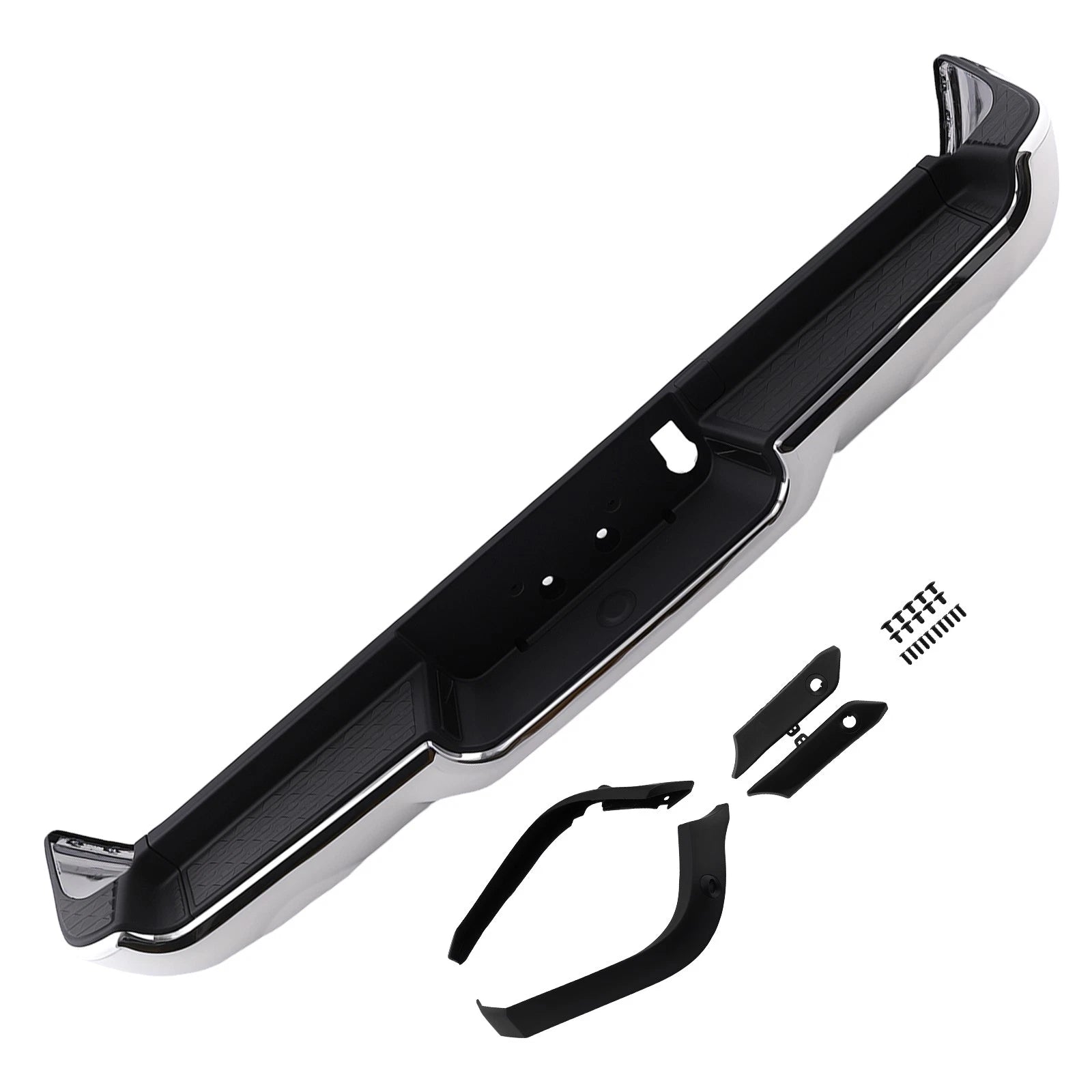 Rear Bumper Assembly Chrome 68404442AA Steel for Dodge Ram 1500 2019-2023 New