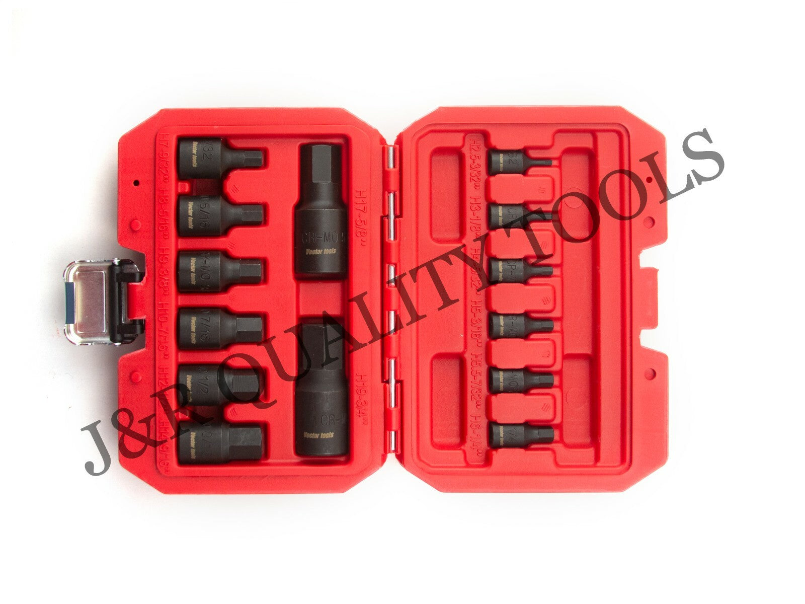 14pc SAE Allen Bit Impact Socket Set