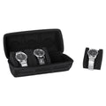 3 Slot Watch Display Box Travel Case Scratchproof Organizer Jewels